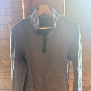 Banana Republic Blue Quarter-Zip Pullover